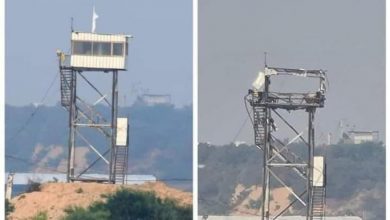 Photo of غزة: “القسام” تعيد صيانة برج مراقبة احتفى الإسرائيليون بقصفه