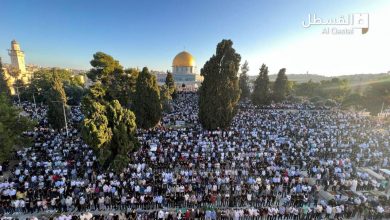 Photo of عشرات الآلاف يؤدون صلاة العيد في الأقصى