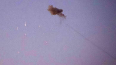 Photo of انفجار صاروخ أُطلق من غزة قرب كيبوتس ناحال عوز الإسرائيلي