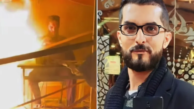 Photo of أحرقه القصف الإسرائيلي حيّا.. استشهاد الصحفي أحمد منصور في غزة (شاهد)